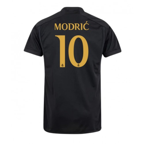 Moški Nogometni dresi Real Madrid Luka Modric #10 Tretji 2023-24 Kratek Rokav